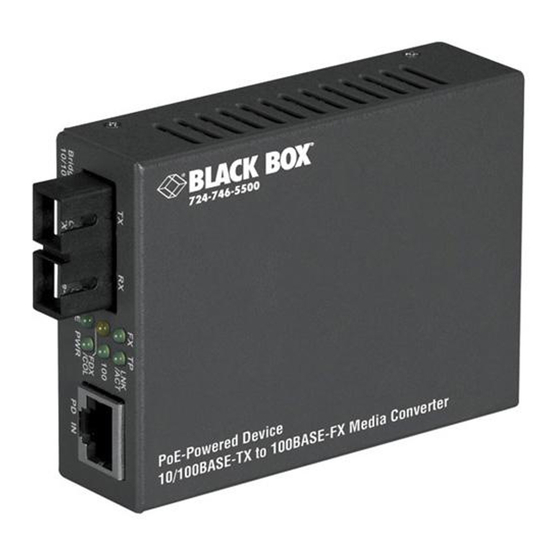 Black Box LPD500A User Manual