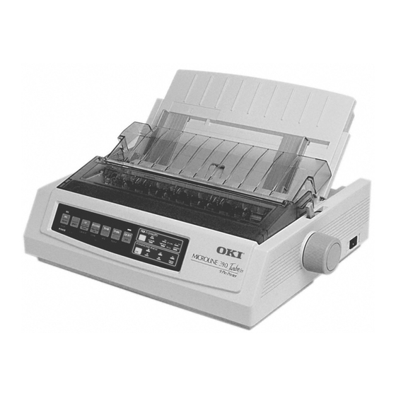 Oki ML390Turbo User Manual
