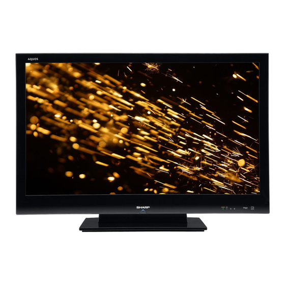 Sharp LC-32LE700UN User Manual