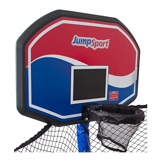 JumpSport AlleyOOP sports Basketball Adapter Kit User Manual