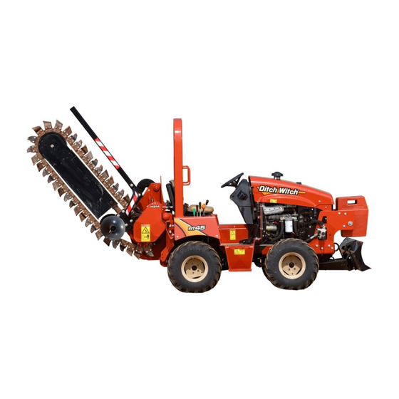 Ditch Witch RT45 Operator's Manual