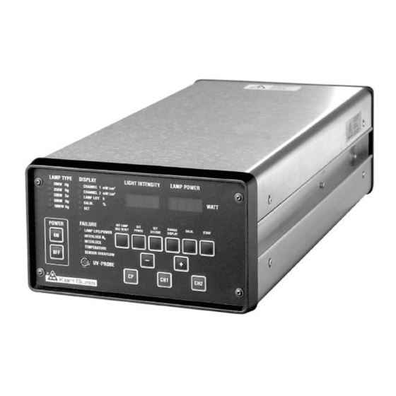 Karl Suss CIC 1200 Manual