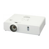 Panasonic PT-VW355NU Operating Instructions Manual