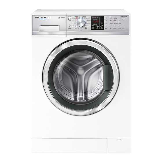 Fisher & Paykel WH8060J Installation Manual