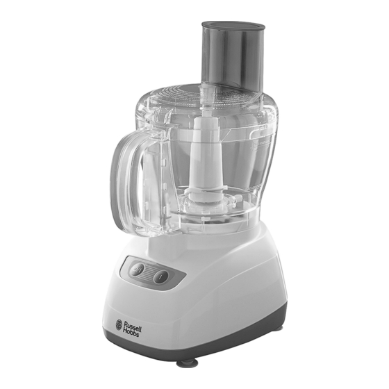Russell Hobbs 25920 Quick Start Manual