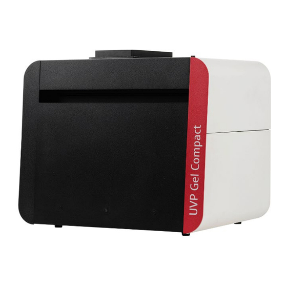 Endress+Hauser analytikjena UVP Gel Compact Operating Manual