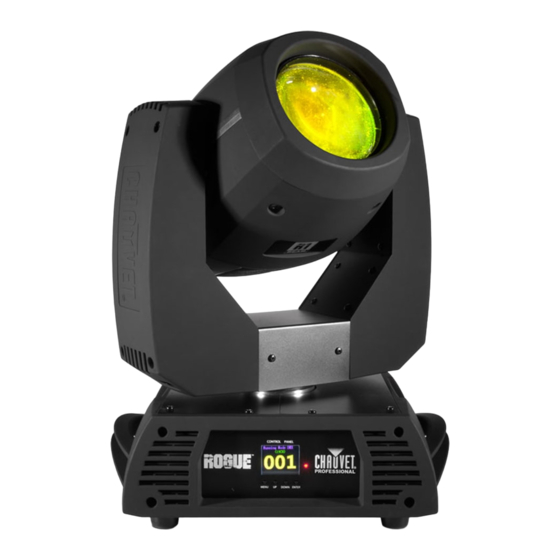 Chauvet Rogue R2 Beam Quick Reference Manual