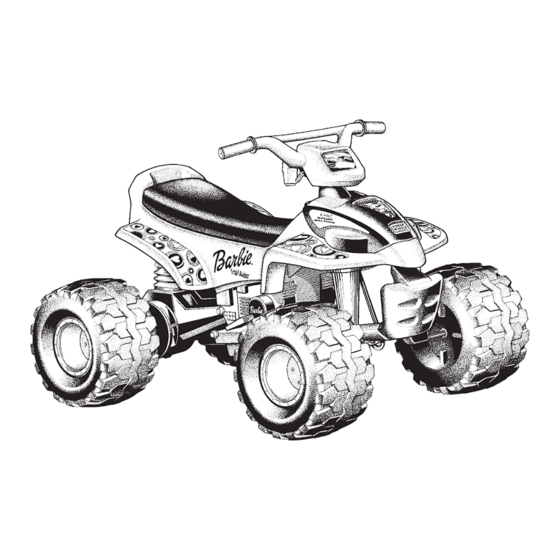 Power Wheels Barbie Ride-On Manuals