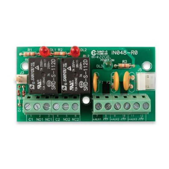 INIM AUXREL32 Installation Manual