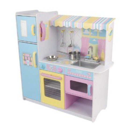 KidKraft My Precious Pastel Kitchen Assembly Instructions Manual