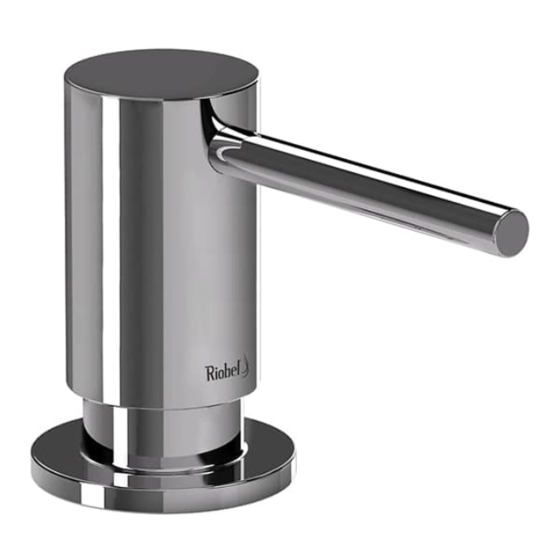 Riobel Soap dispenser Installation Manual