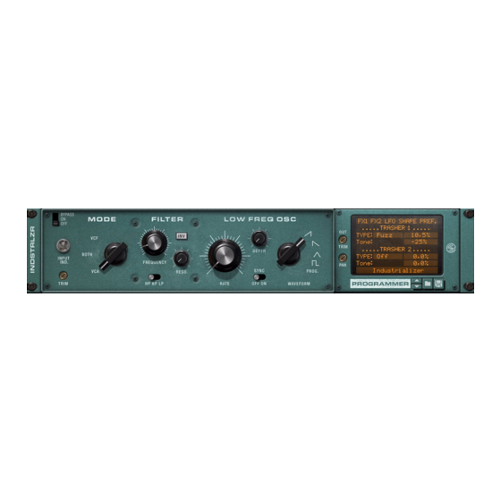 Ekssperimental Sounds INDSTRLZR Manual