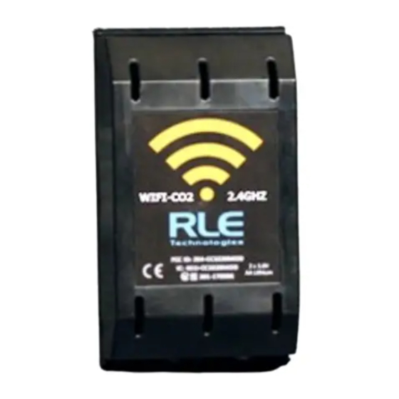 RLE Technologies WiNG-CO2 Quick Start Manual