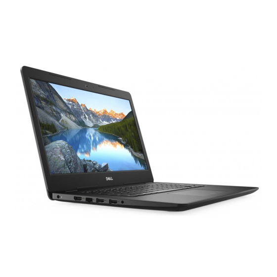 Dell Inspiron 3481 Setup And Specifications