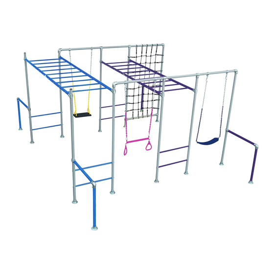 FUNKY MONKEY BARS THE MARMOSET Assembly Instructions Manual