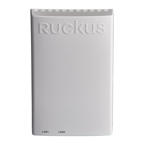 Ruckus Wireless Unleashed H320 Quick Setup Manual