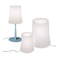 FOSCARINI Birdie Zero Assembly Instructions Manual