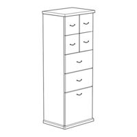 IKEA ALVE DRAW UNIT 17X14X47