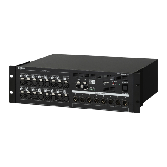 Yamaha SB168-ES Service Manual