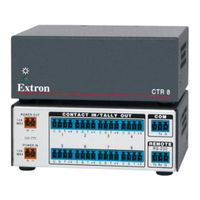 Extron Electronics CTR 8 Setup Manual