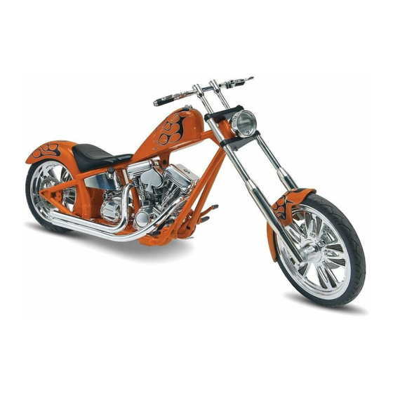 REVELL Custom Chopper Set 7324 Assembly Instructions Manual