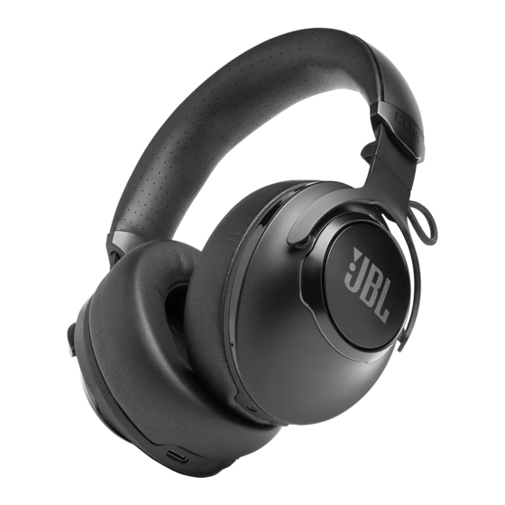 Harman JBL CLUB 950NC Quick Start Manual