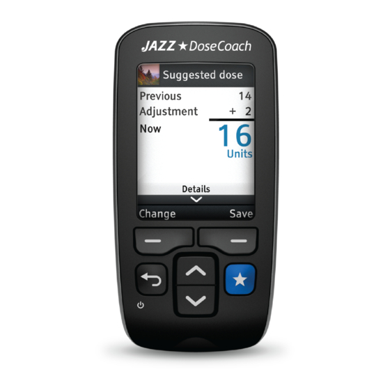 AgaMatrix JAZZ DoseCoach Owner's Manual
