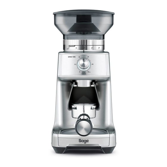 Sage the Dose Control Pro Quick Manual