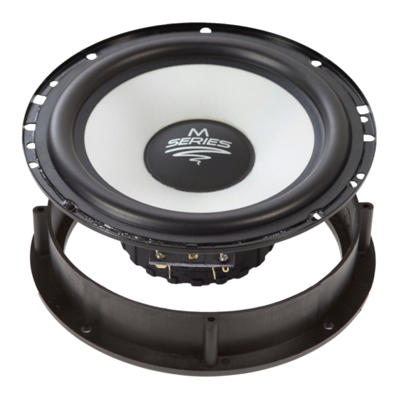 Audio System M165 User Manual