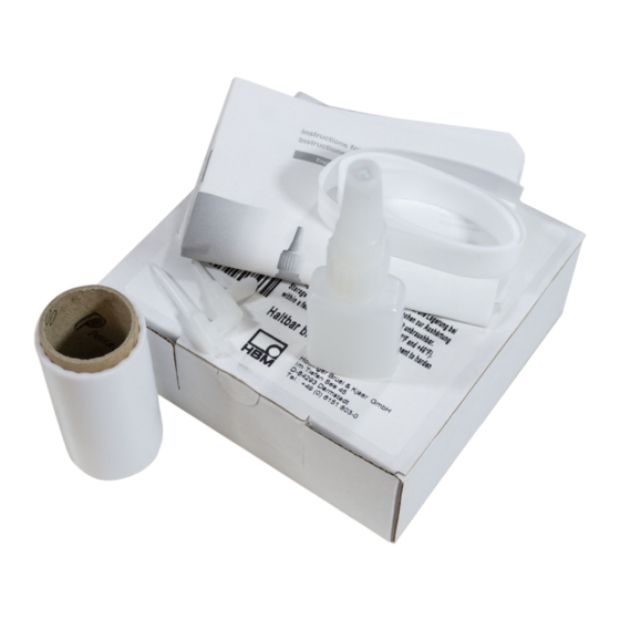 HBK CA80 Instructions For Use Manual