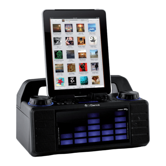 iDance Energy XD2 Manual
