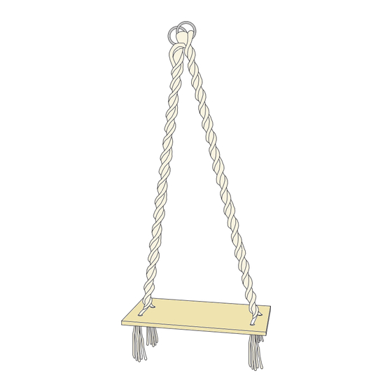 Mocka Macrame Hanging Shelf Manual