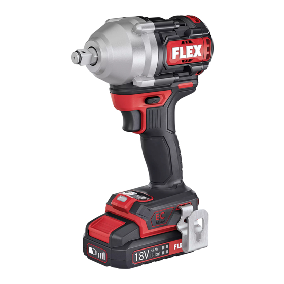 Flex IW 1/2" 750 18.0-EC Original Operating Instructions