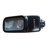 Sony HVL-20DX Instructions Manual