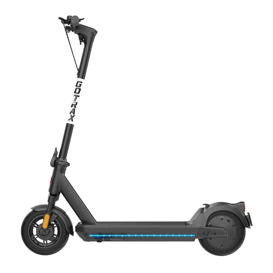 Gotrax ECLIPSE Manual