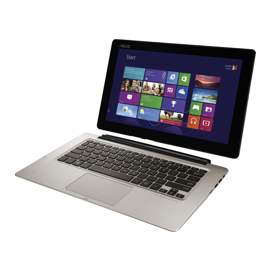 Asus TX300CA E-Manual