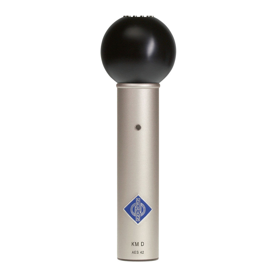 Neumann.Berlin KM 133 D Operating Instructions