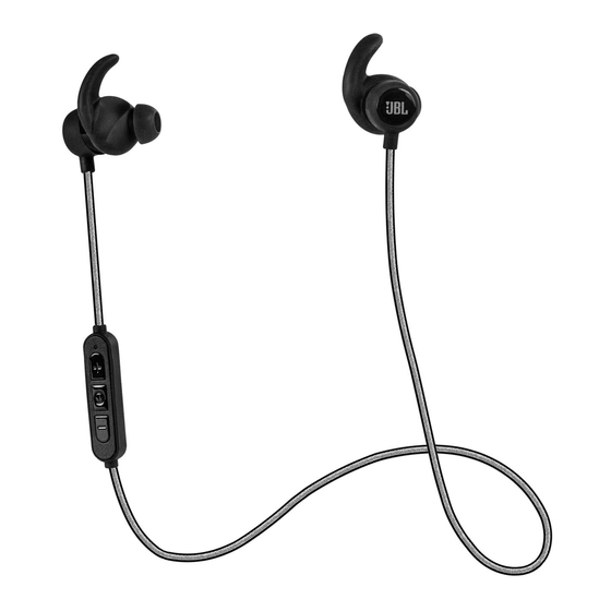 JBL REFLECT BT User Manual