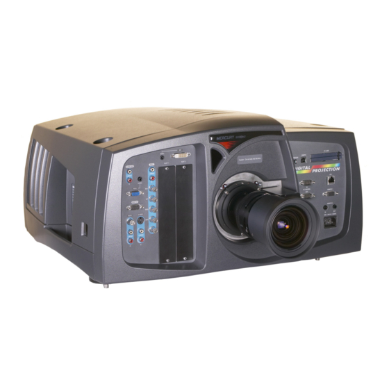 Digital Projection MERCURY 5000HD Manual
