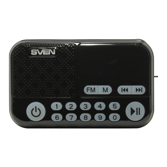 Sven PS-25 User Manual