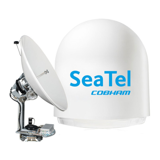 COBHAM Sea Tel Quick Start Manual