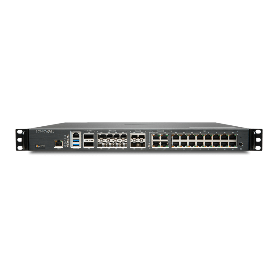 SonicWALL NSA Series Getting Started Manual