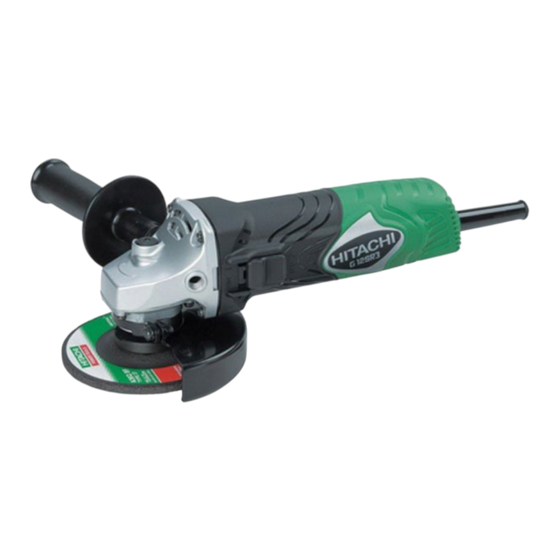 Hitachi Koki G 12SN Handling Instructions Manual