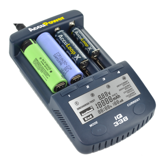 AccuPower IQ-338 User Manual