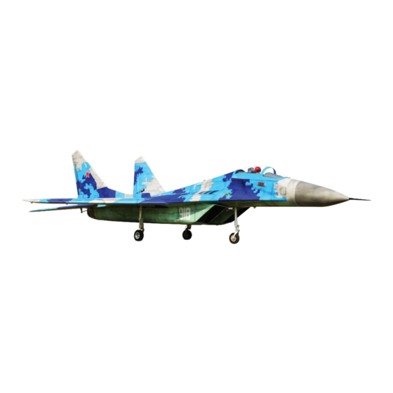 Black Horse Model MIG-29 Instruction Manual Book
