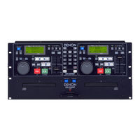 Denon DN-2500F Operating Instructions Manual