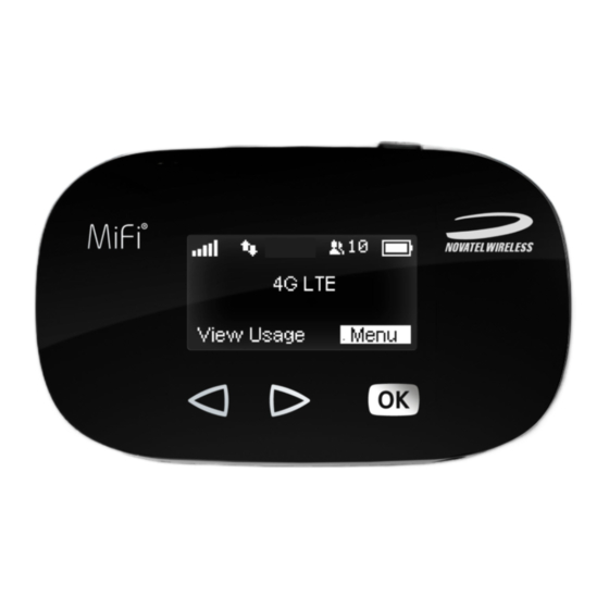 Novatel MiFi 5510 User Manual