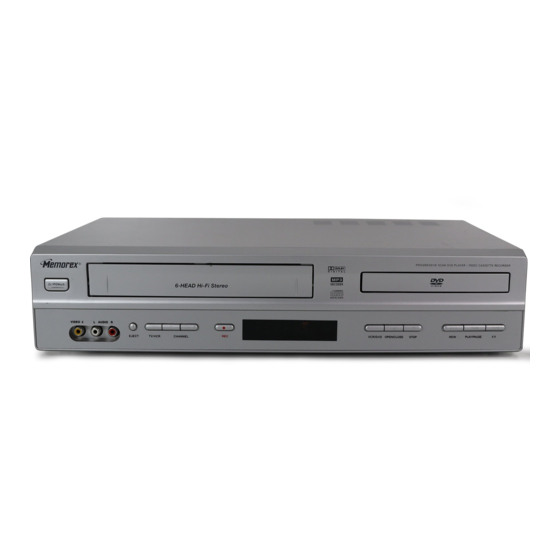 Memorex MVD4543 Suffix A User Manual