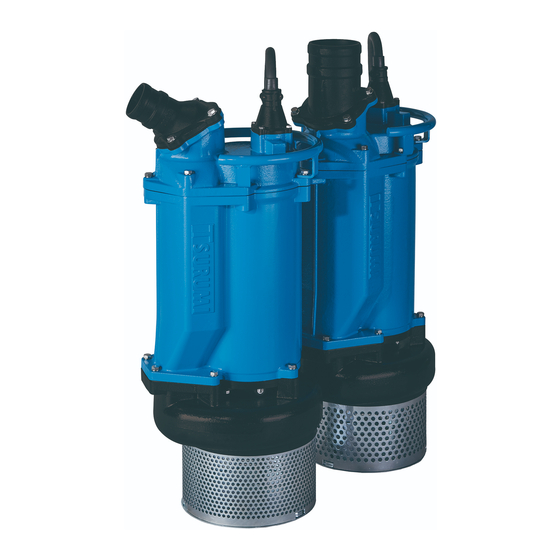 Tsurumi Pump KTZ series Manuals