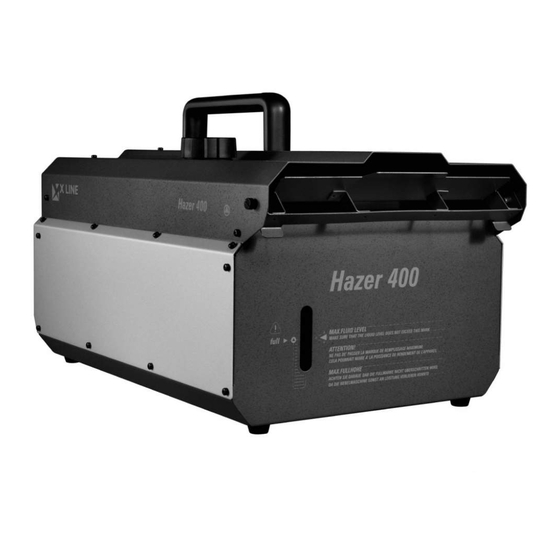 SGM Hazer 400 Quick Start Manual
